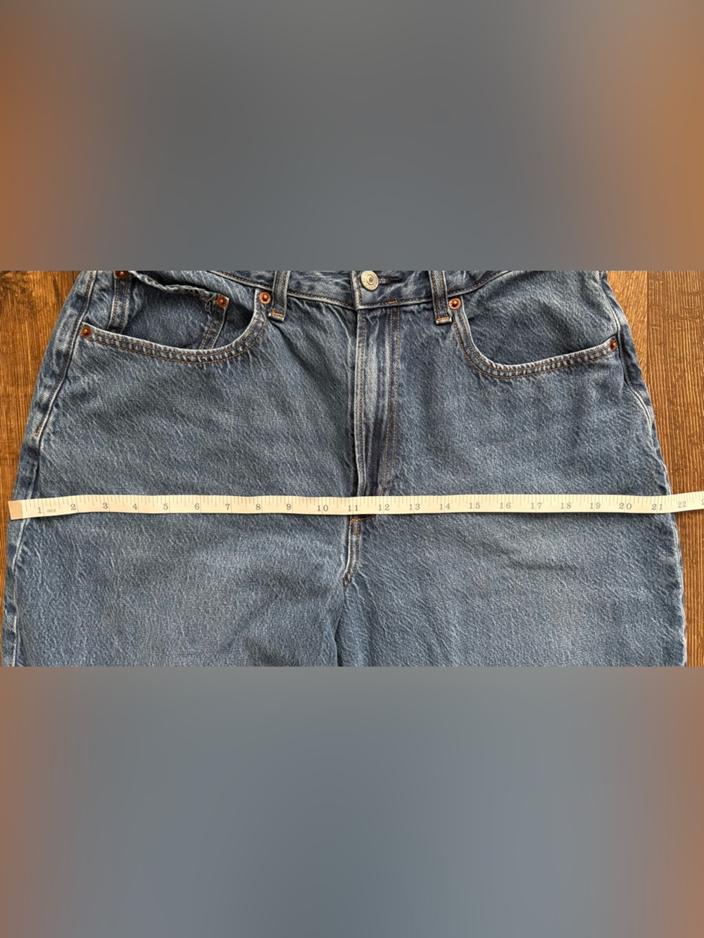 Abercrombie & Fitch Wide Leg High Rise *Curve Love* 30/10 - Picture 4 of 13